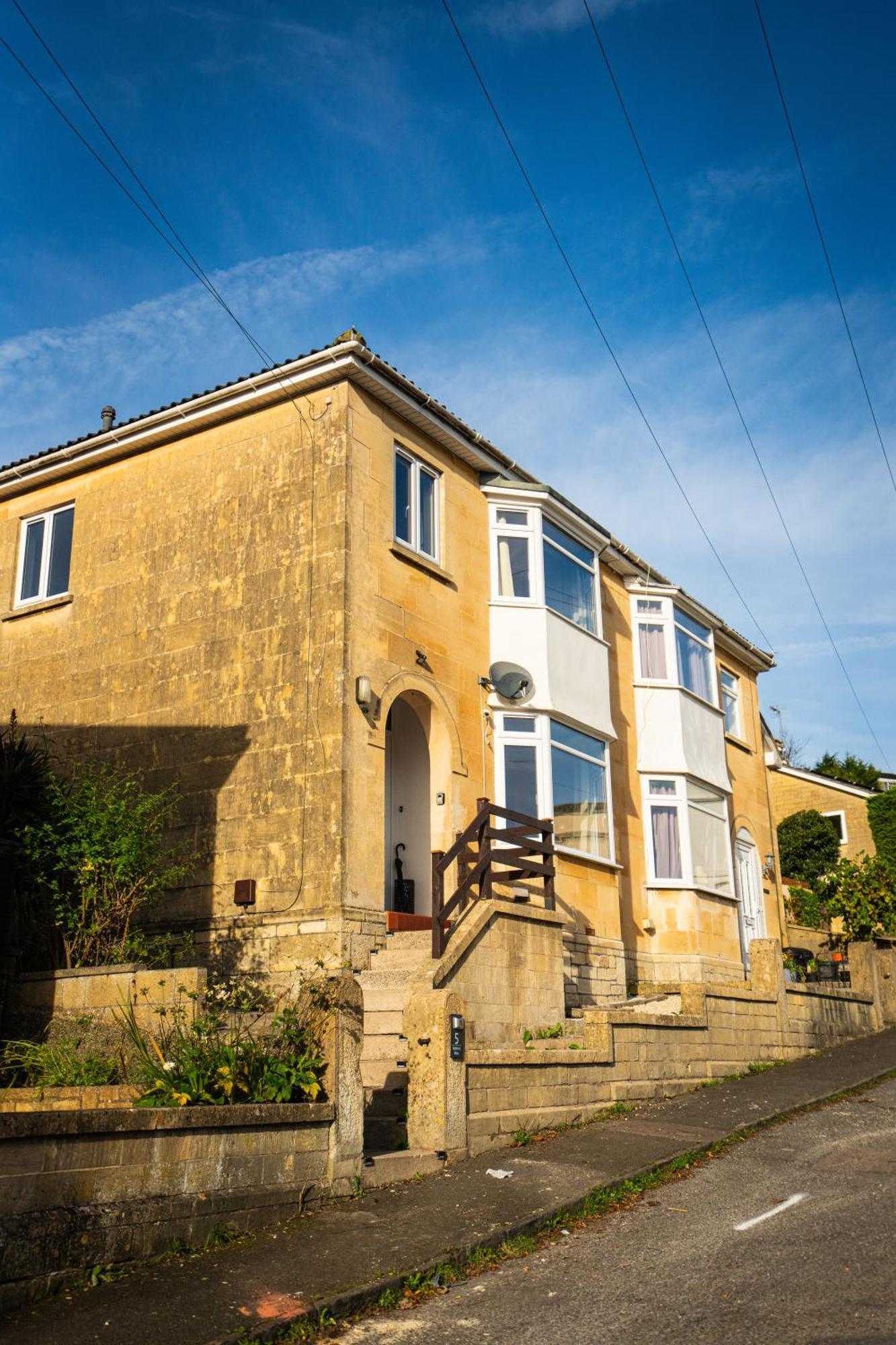 Villa Haven House Bath Exterior foto